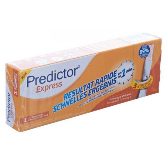 OMEGA PHARMA - Predictor Express Τεστ Εγκυμοσύνης, 1 τεμάχιο OMEGA PHARMA - Predictor Express Τεστ Εγκυμοσύνης, 1 τεμάχιο