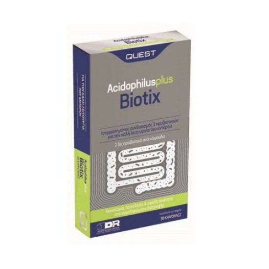 Quest - Acidophilus Plus Biotix Vitamins, 30caps Quest - Acidophilus Plus Biotix Vitamins, 30caps