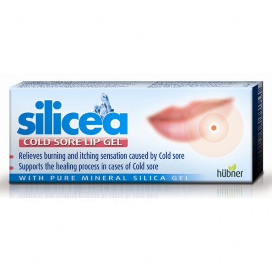 Hubner - Silicea Cold Sore Lip gel Φυσική γέλη πυριτίου για την αντιμετώπιση του επιχείλιου έρπητα, 2gr