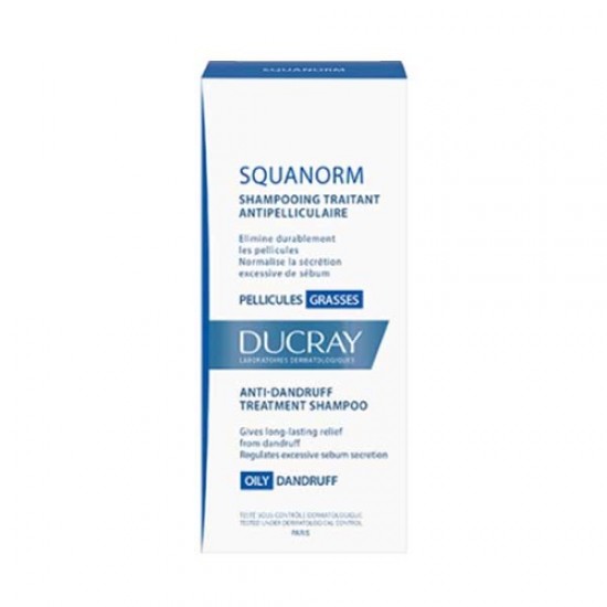 DUCRAY Squanorm Anti-dandruff Oily Shampoo 200ml DUCRAY Squanorm Anti-dandruff Oily Shampoo 200ml