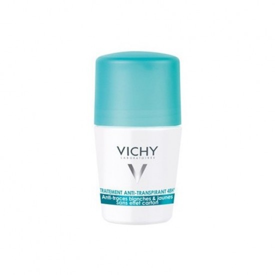 VICHY DÉODORANT 48h Deo Bille Anti Trace Transpirant Intense Αποσμητικό roll-on 50ml VICHY DÉODORANT 48h Deo Bille Anti Trace Transpirant Intense Αποσμητικό roll-on 50ml