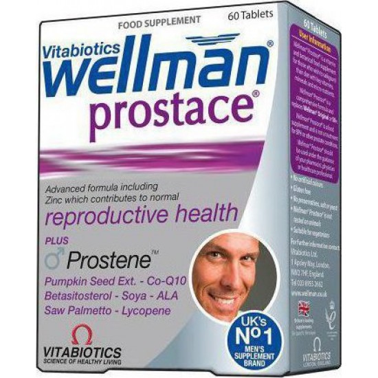 Vitabiotics - Wellman Prostace 60tabs Vitabiotics - Wellman Prostace 60tabs