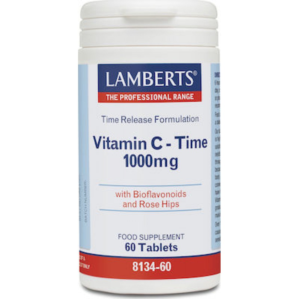 LAMBERTS Vitamin C Time Release 1000MG with Bioflavonoids , 60 tabs