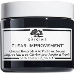 Origins Clear Improvement Charcoal Honey Mask To Purify & Nourish Μάσκα με Ενεργό Άνθρακα & Μέλι για Βαθύ Καθαρισμό & Θρέψη 75ml