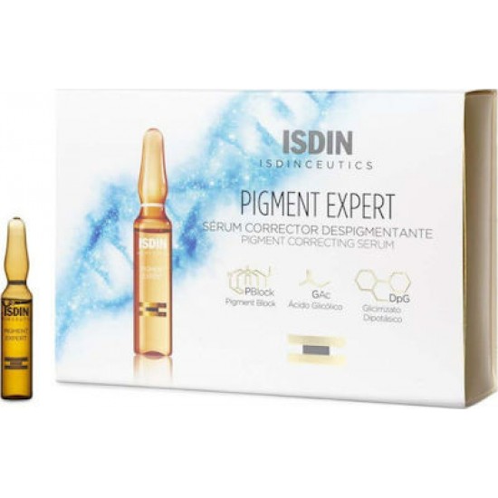 Isdin Isdinceutics Pigment Expert 10 - Ορός Διόρθωσης της Χρώσης του Δέρματος, 10amp x 2ml