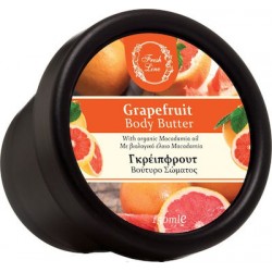 Fresh Line Grapefruit Body Butter with Organic Macadamia Oil 150ml