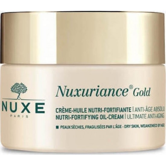 Nuxe Nuxuriance Gold Ultimate Anti-Aging Nutri-Fortifying Oil Cream - Αντιγηραντική Κρέμα Ημέρας Για Θρέψη και Ενυδάτωση, 50ml