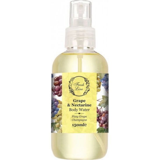 Fresh Line Body Water Grape Σταφύλι 150ml