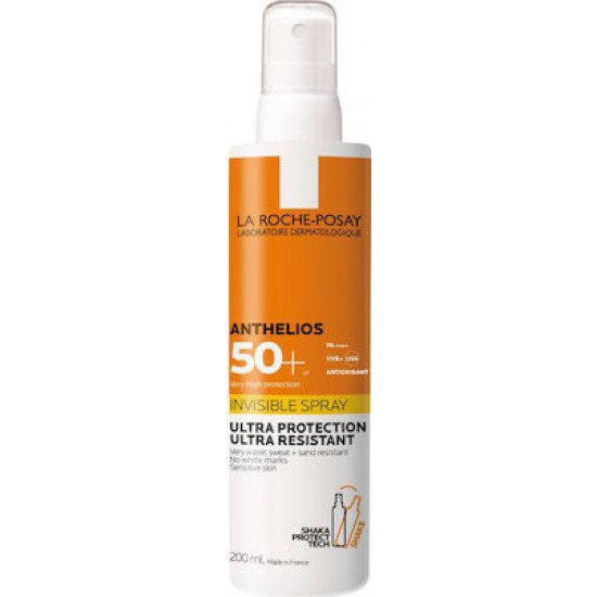 La Roche Posay Anthelios Invisible SPF50+ Αντηλιακό Spray Σώματος 200ml