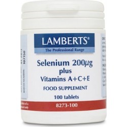 Lamberts Selenium 200μg plus A+C+E 100 ταμπλέτες