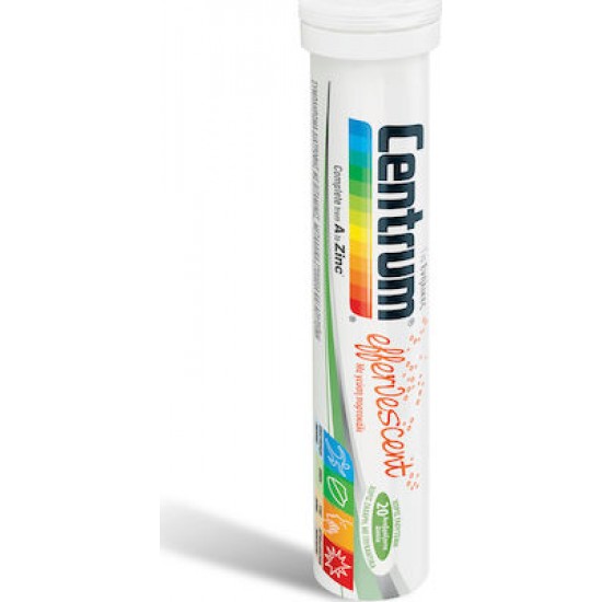 PFIZER - Centrum A to Zinc with Lutein 20 αναβράζοντα δισκία