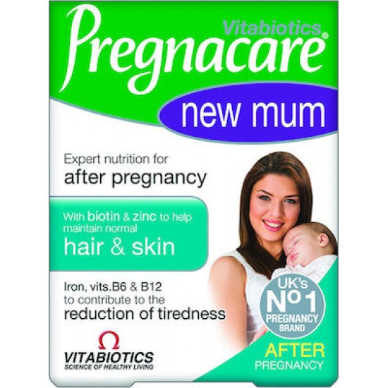 Vitabiotics Pregnacare New Mum Συμπλήρωμα Διατροφής Μετά την Εγκυμοσύνη 56κάψουλες Vitabiotics Pregnacare New Mum Συμπλήρωμα Διατροφής Μετά την Εγκυμοσύνη 56κάψουλες