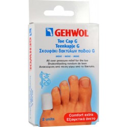 GEHWOL Toe Cap G Σκουφάκι Δακτύλων Ποδιού Μέγεθος Mini 2τμχ