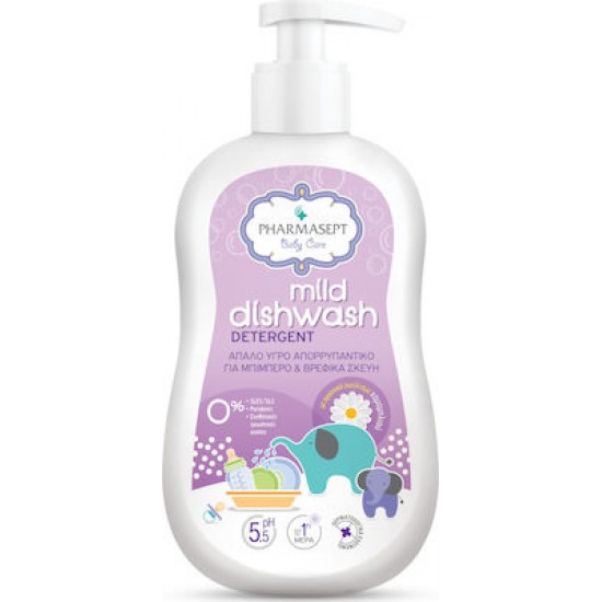 Pharmasept - Mild Dishwash Απαλό Υγρό Απορρυπαντικό Για Μπιμπερό και Βρεφικά Σκέυη 400ml Pharmasept - Mild Dishwash Απαλό Υγρό Απορρυπαντικό Για Μπιμπερό και Βρεφικά Σκέυη 400ml