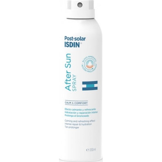 Isdin Post-Solar After Sun Spray - Γαλάκτωμα Σώματος σε μορφή Σπρέϊ για μετά τον ήλιο, 200ml