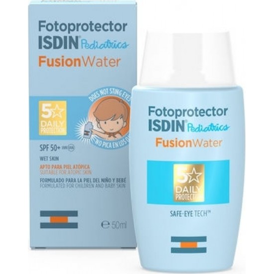 Isdin Fotoprotector Pediatrics Fusion Water Spf50 Wet Skin 50ml Isdin Fotoprotector Pediatrics Fusion Water Spf50 Wet Skin 50ml