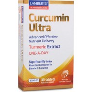 Lamberts Curcumin Ultra Κουρκουμίνη με Αντιφλεφμονώδη Δράση για τις Αρθρώσεις, 30tabs