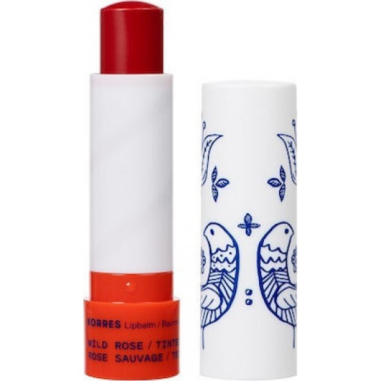 Korres Ενυδατικό Lip Balm Χειλιών με Άγριο Τριαντάφυλλο 4.5g Korres Ενυδατικό Lip Balm Χειλιών με Άγριο Τριαντάφυλλο 4.5g
