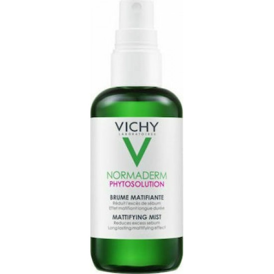 Vichy Normaderm Phytosolution Mattifying Mist για Ματ Αποτέλεσμα στην Επιδερμίδα, Απορροφά Σμήγμα & Λιπαρότητα, 100ml Vichy Normaderm Phytosolution Mattifying Mist για Ματ Αποτέλεσμα στην Επιδερμίδα, Απορροφά Σμήγμα & Λιπαρότητα, 100ml