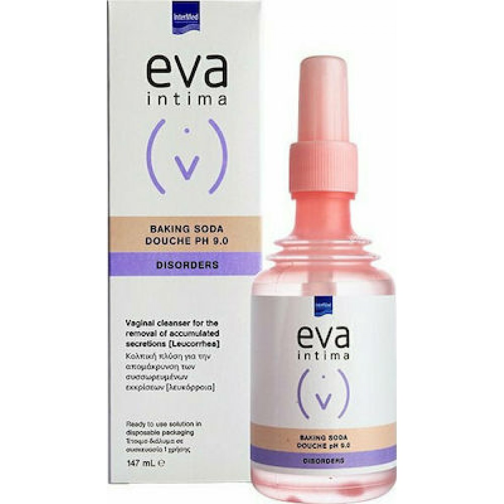 Intermed Eva Douche Baking Soda Vaginal Wash with Baking Soda, 147 ml