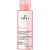 Nuxe Very Rose 3-in-1 Soothing Micellar Water Μικυλλιακό Νερό Καθαρισμού για Πρόσωπο & Μάτια, 400ml