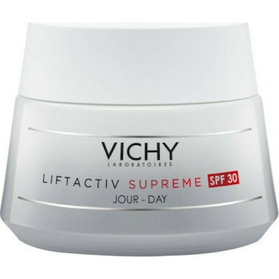 Vichy Liftactiv Supreme SPF30 Αντιγηραντική Κρέμα Προσώπου για Μείωση των Ρυτίδων, πιο Σφριγηλή & Ανορθωμένη Επιδερμίδα, 50ml