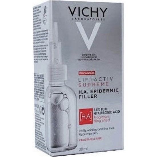 Vichy Liftactiv Supreme H.A. Epidermic Filler για Μείωση των Ρυτίδων & Αναπλήρωση Πυκνότητας, 30ml