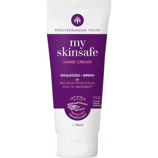 Mediterranean Youth My Skinsafe Hand Cream 50ml Mediterranean Youth My Skinsafe Hand Cream 50ml