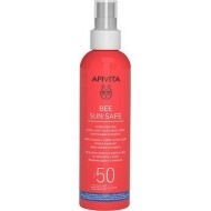 Apivita Bee Sun Safe Hydra Melting Ultra Light Face & Body Spray Ενυδατικό Αντιηλιακό Προσώπου Σώματος με Θαλάσσια Φύκη & Πρόπολη SPF50, 200ml