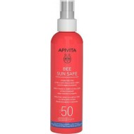 Apivita Bee Sun Safe Hydra Melting Ultra Light Face & Body Spray Ενυδατικό Αντιηλιακό Προσώπου Σώματος με Θαλάσσια Φύκη & Πρόπολη SPF50, 200ml