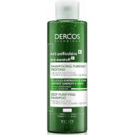 Vichy Dercos Anti Dandruff Κ Αντιπυτιριδικό Σαμπουάν για Ευαίσθητο Τριχωτό, 250ml