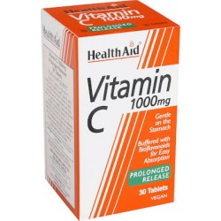 HEALTH AID - Vitamin C 1000mg Prolonged Release tabs 30s