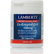 Lamberts - CO-ENZYME Q10 30CAPS - 100 MG