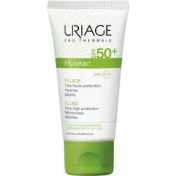 Uriage Hyseac Fluide SPF50+ Λεπτόρευστη Αντηλιακή Κρέμα για Μικτές Λιπαρές Επιδερμίδες με Ματ Αποτέλεσμα 50ml