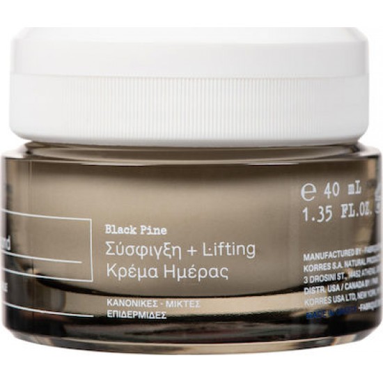 Korres Μαύρη Πεύκη 4D Σύσφιξη & Lifting Κρέμα Ημέρας Για Κανονικές-Μικτές Επιδερμίδες 40ml
