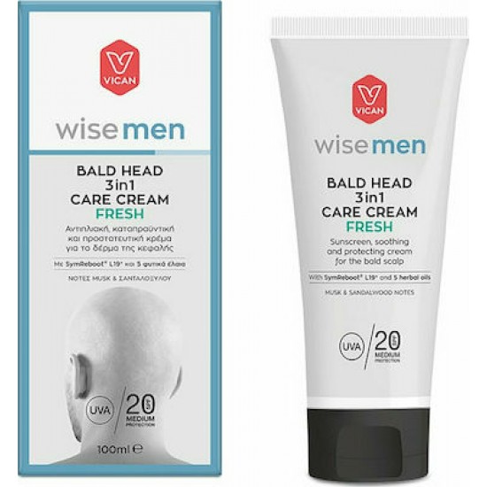 Vican Bald Head Care Fresh Cream 100ml
