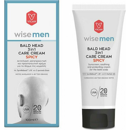 Vican Bald Head Care Spicy Cream 100ml