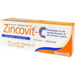 Health Aid Zincovit C 60 ταμπλέτες