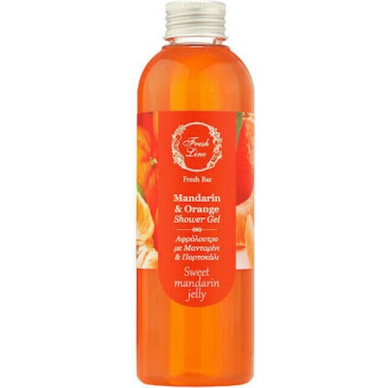 Fresh Line Mandarin & Orange Αφρόλουτρο σε Gel 200ml
