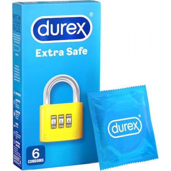 Durex - Extra Safe, 6 τεμ. Durex - Extra Safe, 6 τεμ.