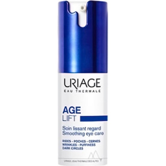 Uriage Age Lift Αντιγηραντική Κρέμα Ματιών κατά των Μαύρων Κύκλων με Ρετινόλη & Υαλουρονικό Οξύ 15ml Uriage Age Lift Αντιγηραντική Κρέμα Ματιών κατά των Μαύρων Κύκλων με Ρετινόλη & Υαλουρονικό Οξύ 15ml