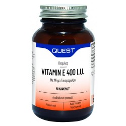 Quest - VITAMIN E 400IU MIXED TOCOPHEROLS, 60CAPS