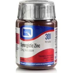 Quest Synergistic Zinc with Copper 30 ταμπλέτες