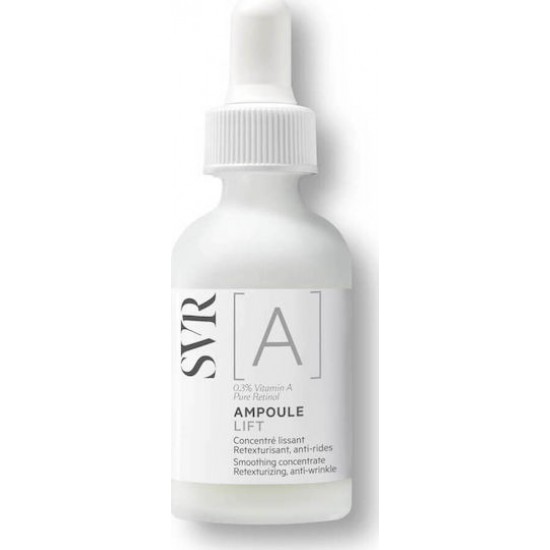 SVR Laboratoire Dermatologique SVR Laboratoire AMPOULE [A] Lift Αντιγηραντικό Serum Προσώπου με Ρετινόλη 30ml