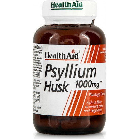Health Aid Psyllium Husk 60 κάψουλες