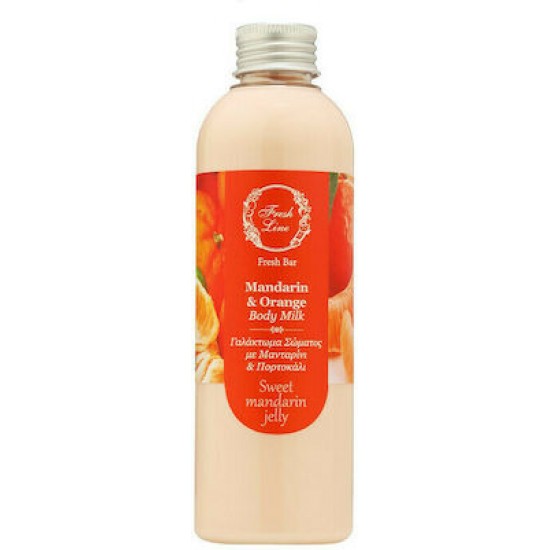 Fresh Line Mandarin & Orange Ενυδατική Lotion Σώματος 200ml
