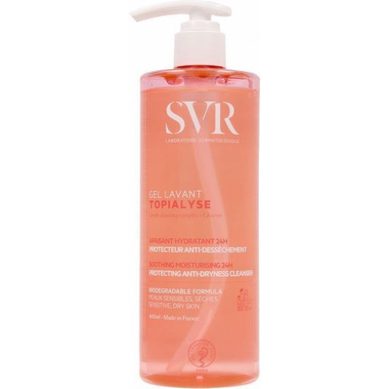 SVR Laboratoire Dermatologique Topialyse Gel για το Πρόσωπο & το Σώμα 400ml
