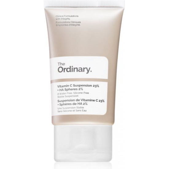 The Ordinary Vitamin C Suspension 23% + HA Spheres 2% 24ωρη Αναπλαστική Κρέμα Προσώπου με Βιταμίνη C & Πεπτίδια 30ml