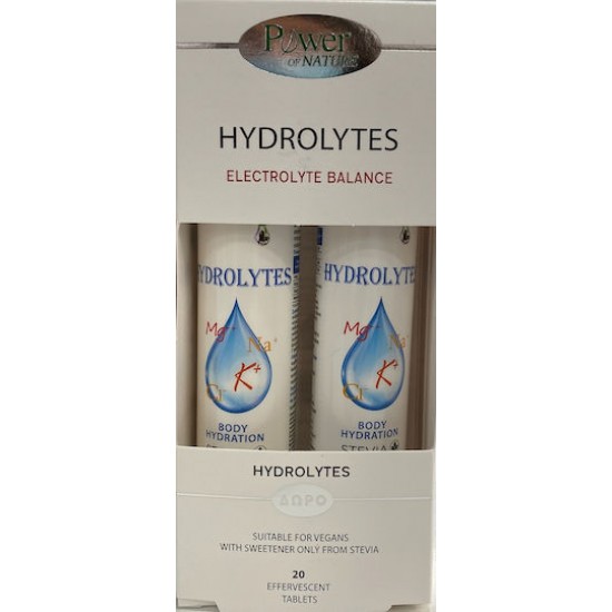  Power Of Nature Hydrolytes 2 x 20 αναβράζοντα δισκία 