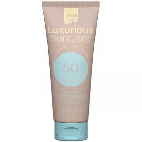 Intermed Luxurious Sun Care Silk Cover Natural Beige SPF50 75ml Intermed Luxurious Sun Care Silk Cover Natural Beige SPF50 75ml